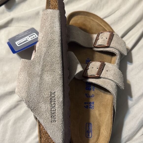 Womens Birkenstock Arizona Suede Sandal women’s 10 men’s 8 - Picture 3 of 7